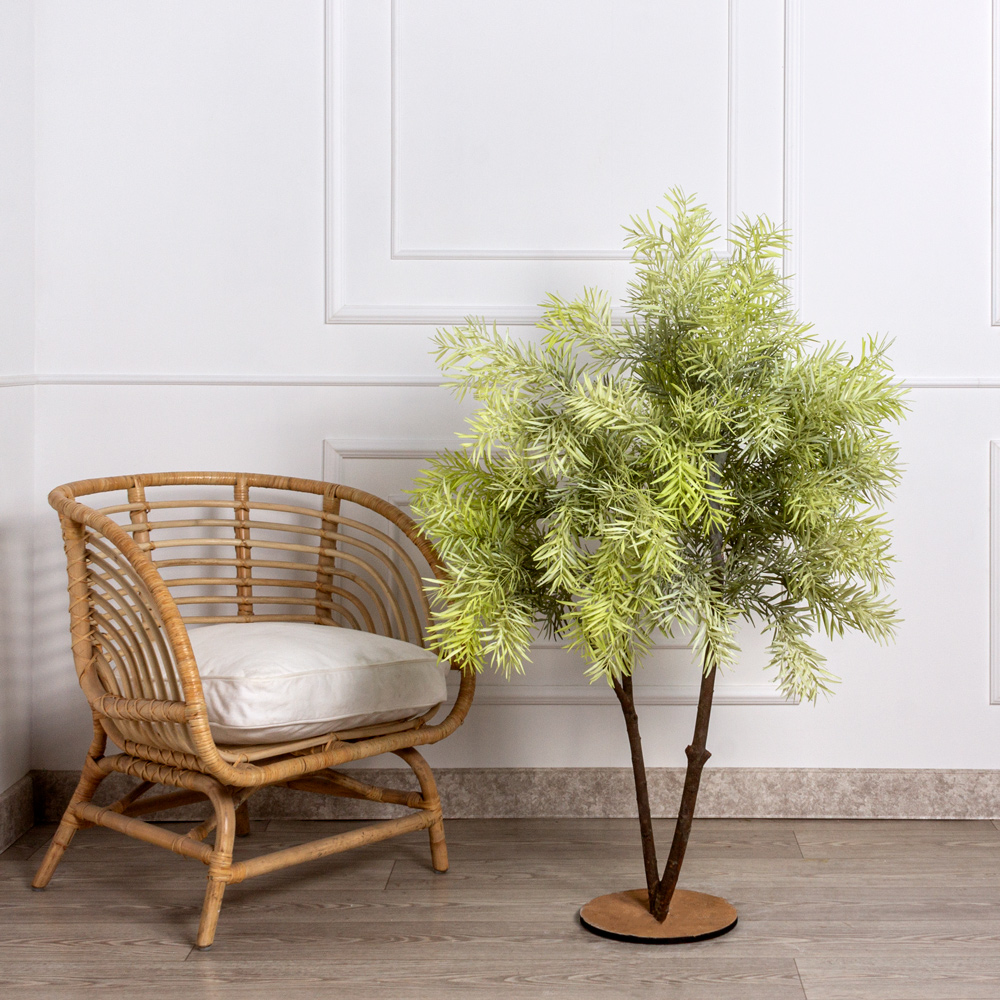 120/РН/506 Дерево искусственное интерьерное h120см, мята_1