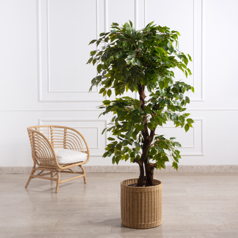 150/Я3/ОС/34(з)(F) Фикус искусственный h150см (латекс)