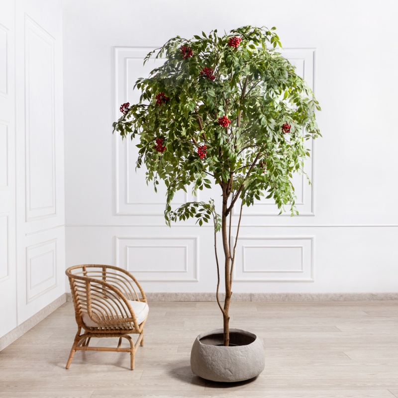 240/РН/605/50(Пр)(F) Рябина искусственная  h240см_4