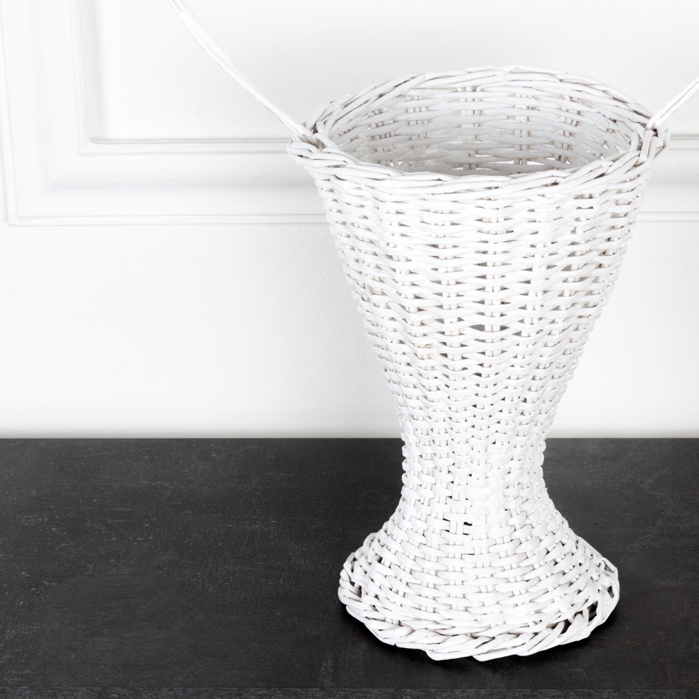 707/К2703/1007(Fix) Корзина плетеная с ручкой d20см, h30см_2