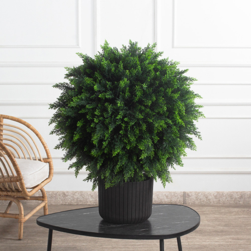 060/Ш/1460(Пр)(F) Туя искусственная шар  h70см, d60см_1