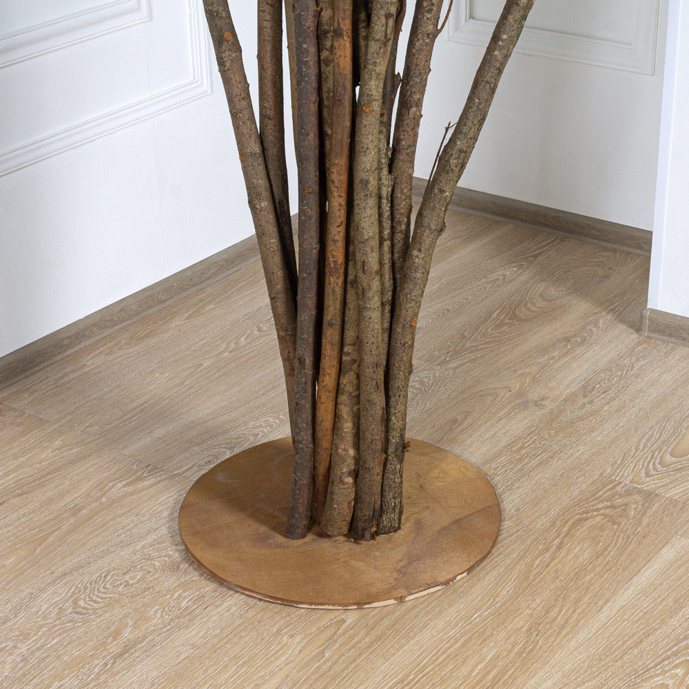 250/РН/34-4(з.) Фикус искусственный h250см(латекс), d240x140см на основании d55см_3