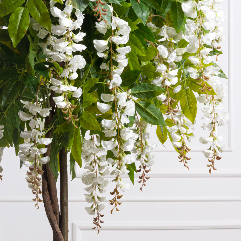 180/ПК/424-1(Пр)(Акция)(F) Глициния(вистерия) искусственная h180см (латекс), белая_2