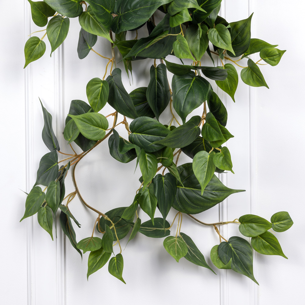 7144/0371-12 Плющ Сциндапсус искусственный h90см, зеленый_1