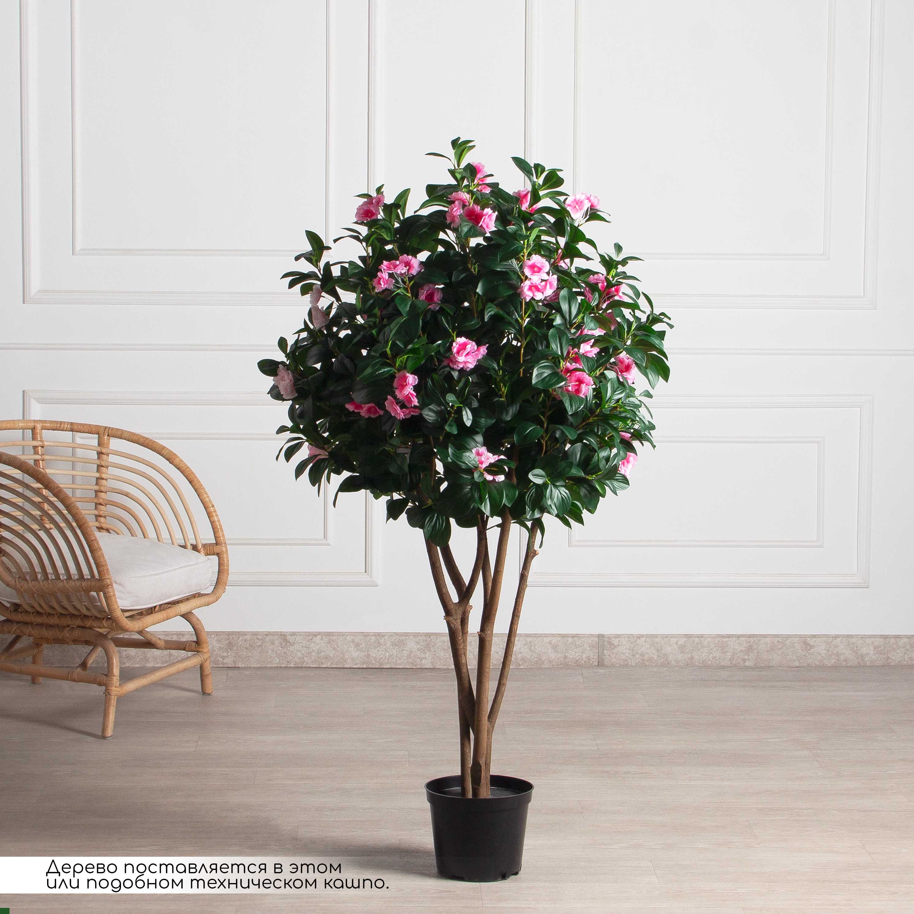 150/РН/64/46(з)(F) Дерево искусственное цветущее h150см d60см_2