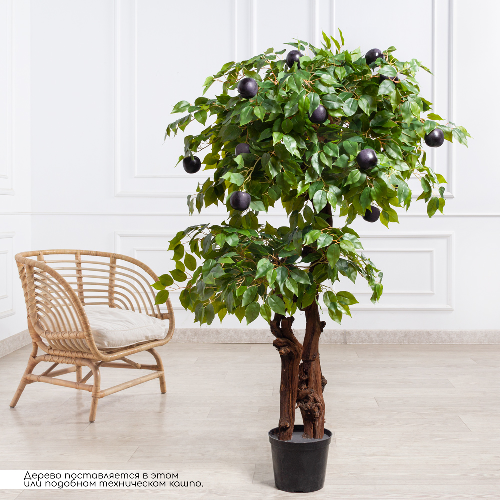 БП150/2К/42-1(з)(Пр)(F) Бонсай искусственный Слива с плодами h150см_1