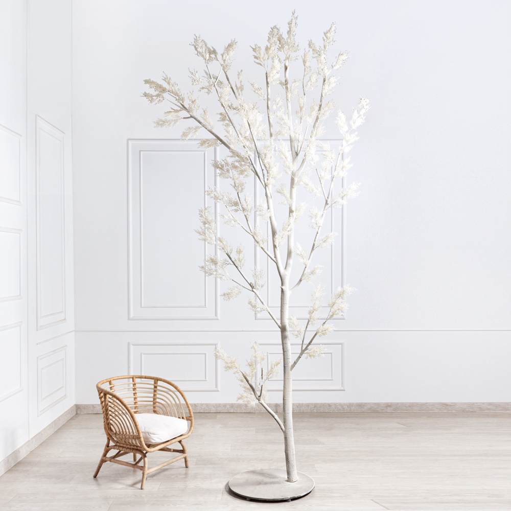 350/РН/ОК/535(F) Дерево искусственное интерьерное h350см d100см, белое_1