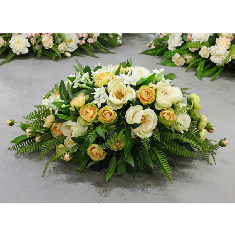 Композиция цветоч. настольная d-65см h-26см