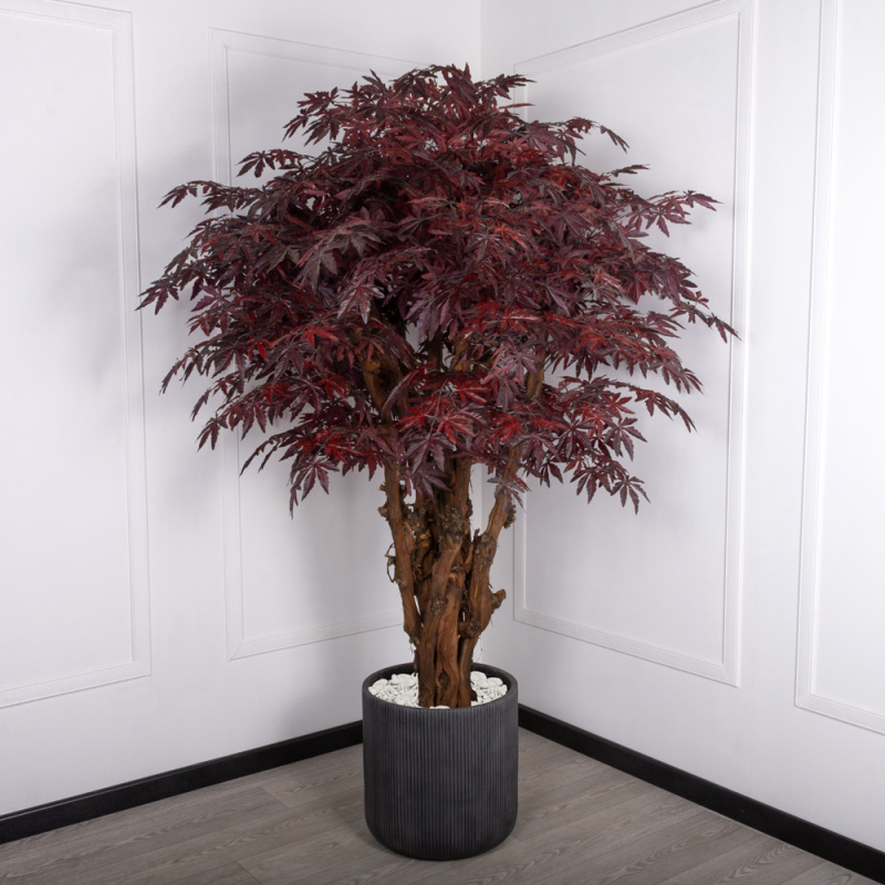 200/ОС/400(з) Клен японский искусственный h200см (латекс), красный