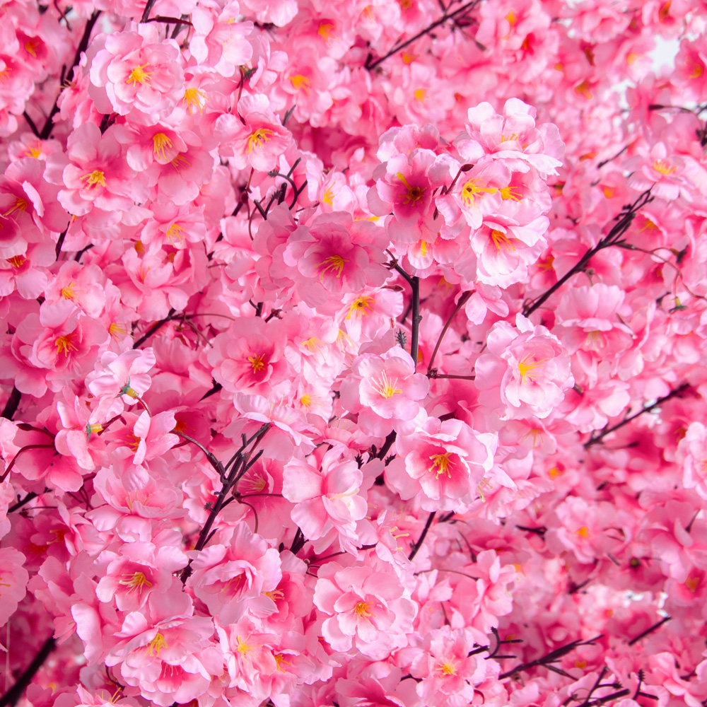 300разб/225-1(з)(F) Сакура искусственная разборная h300см, розовая_5