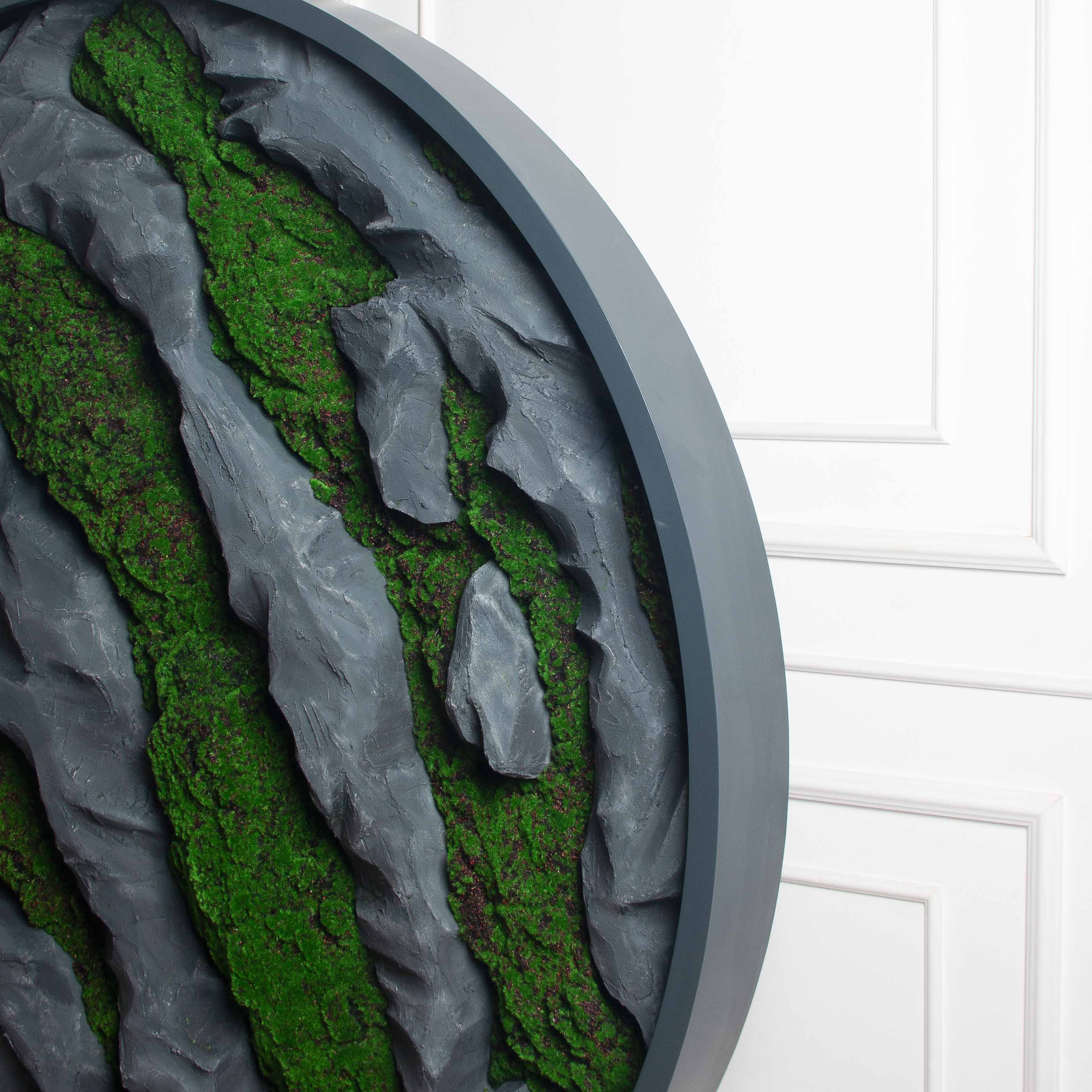 ФП21(з/УУ)(F) Фитопанно искусственное в металлической раме с подсветкой d170см_9