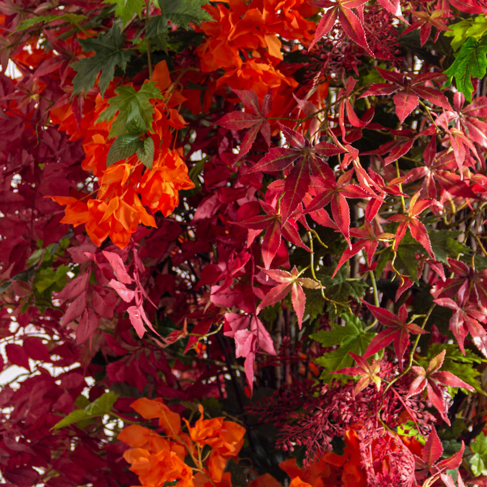 Л145-1(Пр)(F) Лиана искусственная осенняя, двухсторонняяL260см_11