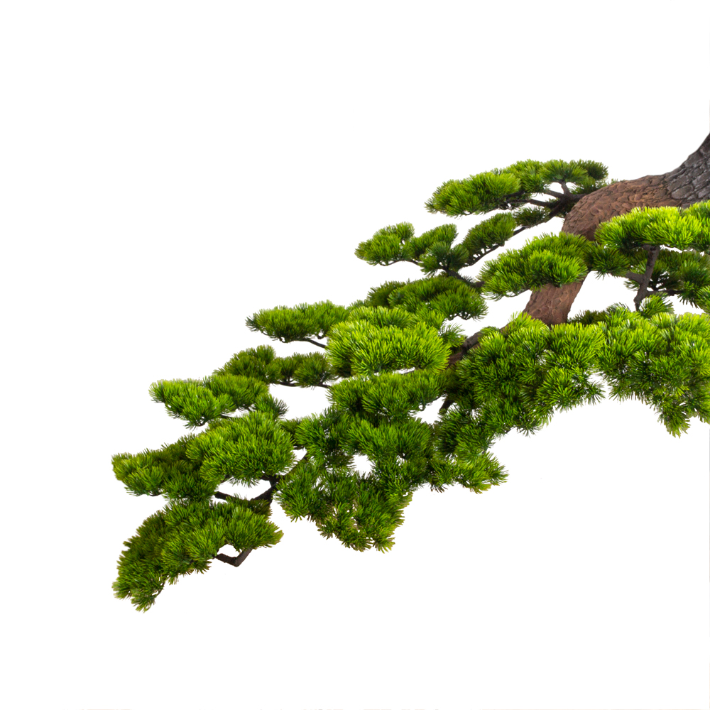 100МЕТ/ВЕТ/ДС/30(з)(Пр) Ветка Сосны Бонсай искусственный L100см(ширина 100см)_1