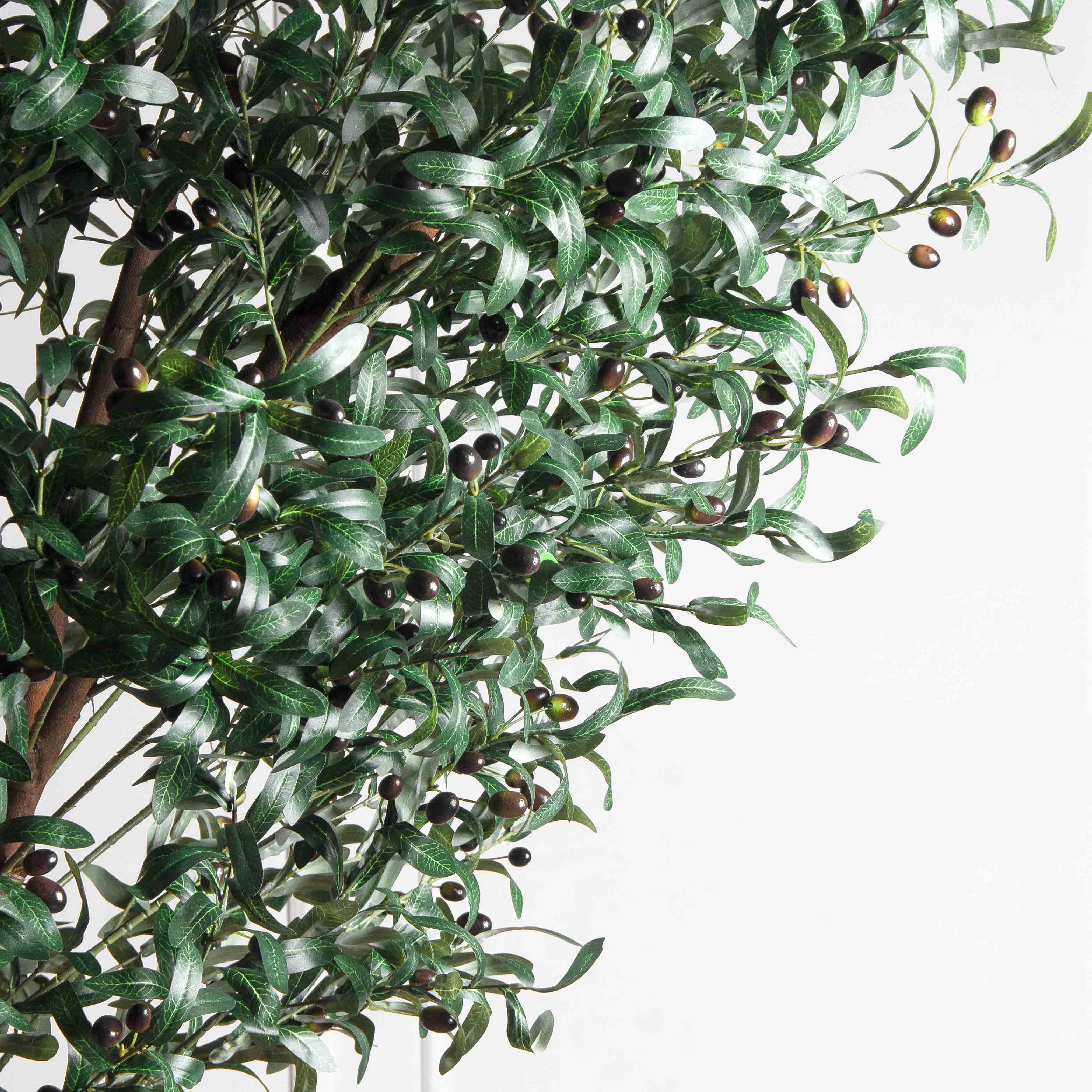 250/О/465(F) Оливковое дерево искусственное с плодами h250см_8