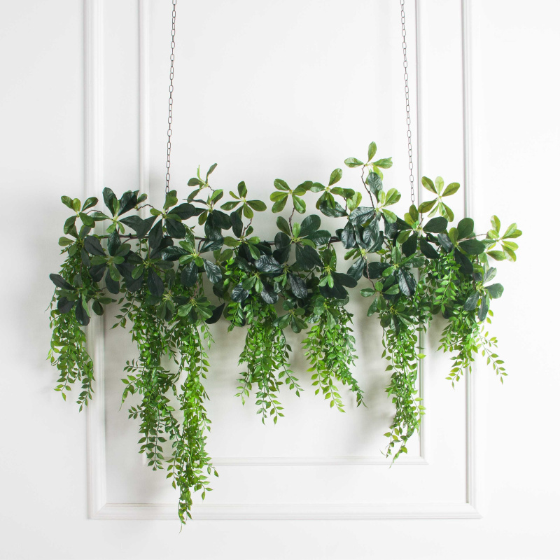 Л03-1(Пр)(F) Лиана Шеффлера искусственная с даксином  L100см, свес 65см_1