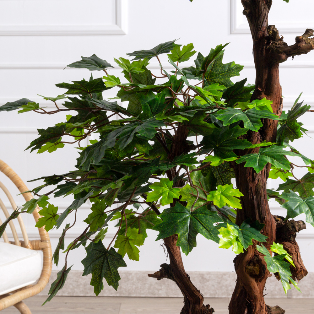 180/2К/ОС/163(F) Клён искусственный крупный лист h180см_2