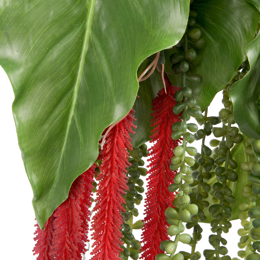 БК 06 Композиция с амарантом (бордо) на блоке 15*h10_3