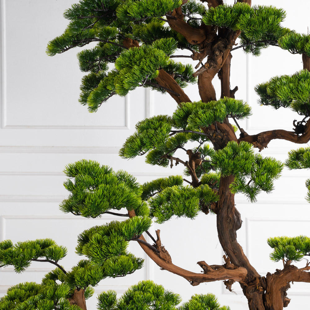 БС210/ОС/30(з)(F) Бонсай искусственный Сосна h210см d180см_6