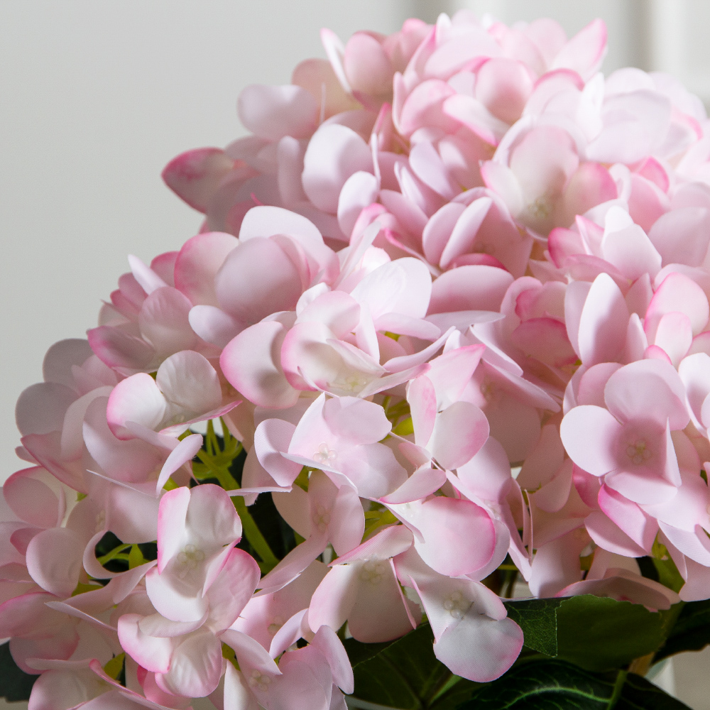 7141А/0108-0359/1(F) Гортензия искусственная h46см(голова 13см d16см) розовая_2