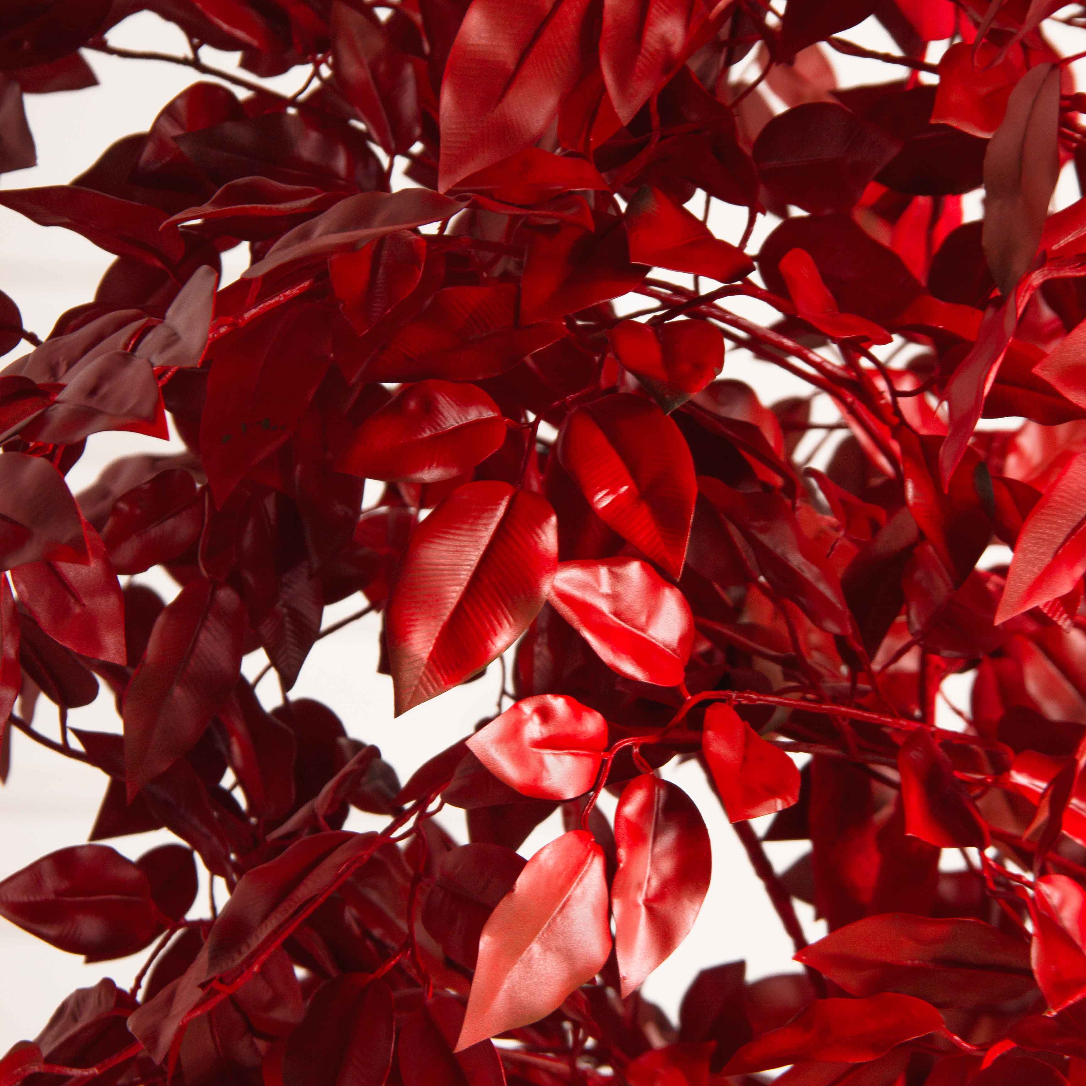 170/РН/17М(з)(F) Фикус искусственный с покрасом RAL3020. h170см d90см, латекс_5