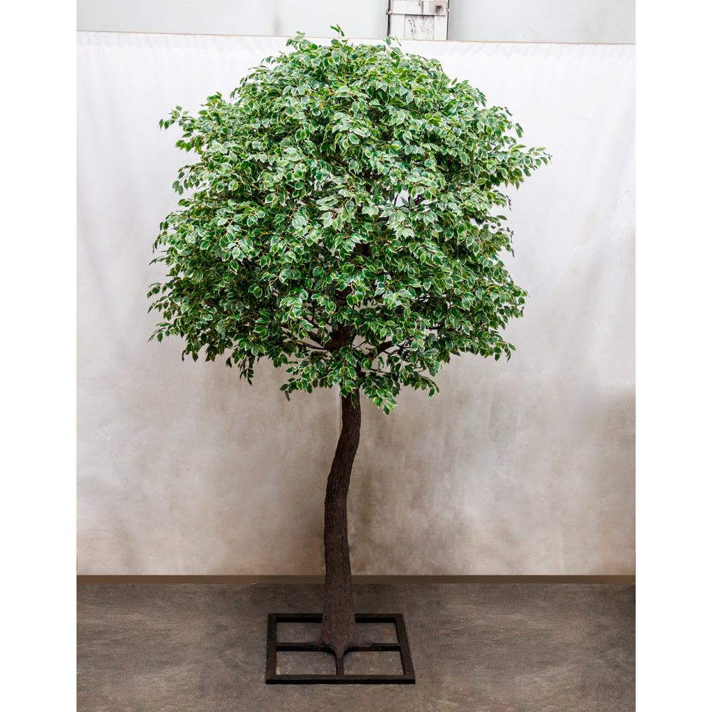 420разб/17М(з) Фикус Бенджамина искусственный h420см, d250-270см_7