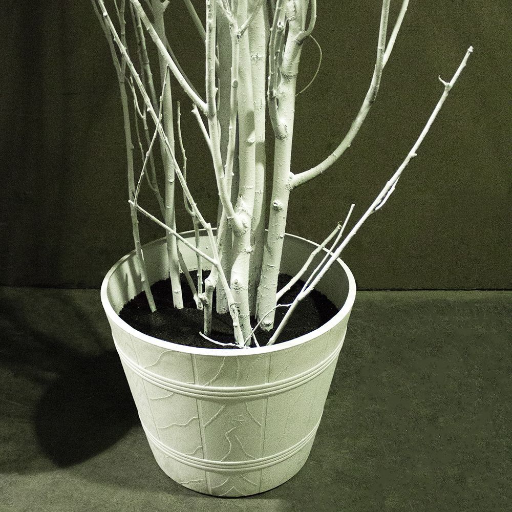 250/Р/1766(з) Дерево искусственное заснеженное наклоненное h250см_3