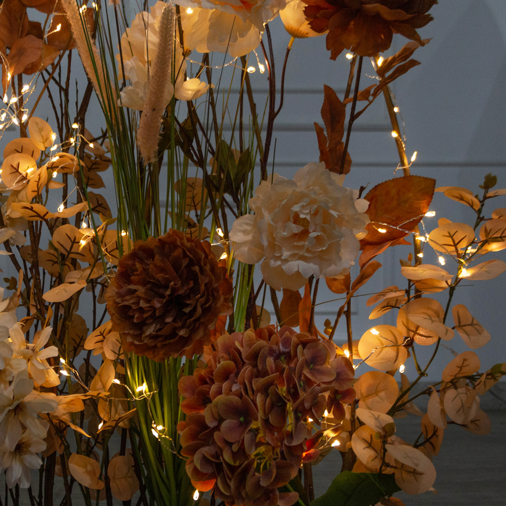 К/СВ03/545(Пр)(F) Композиция искусственная на основании,бежево-терракотовая_3