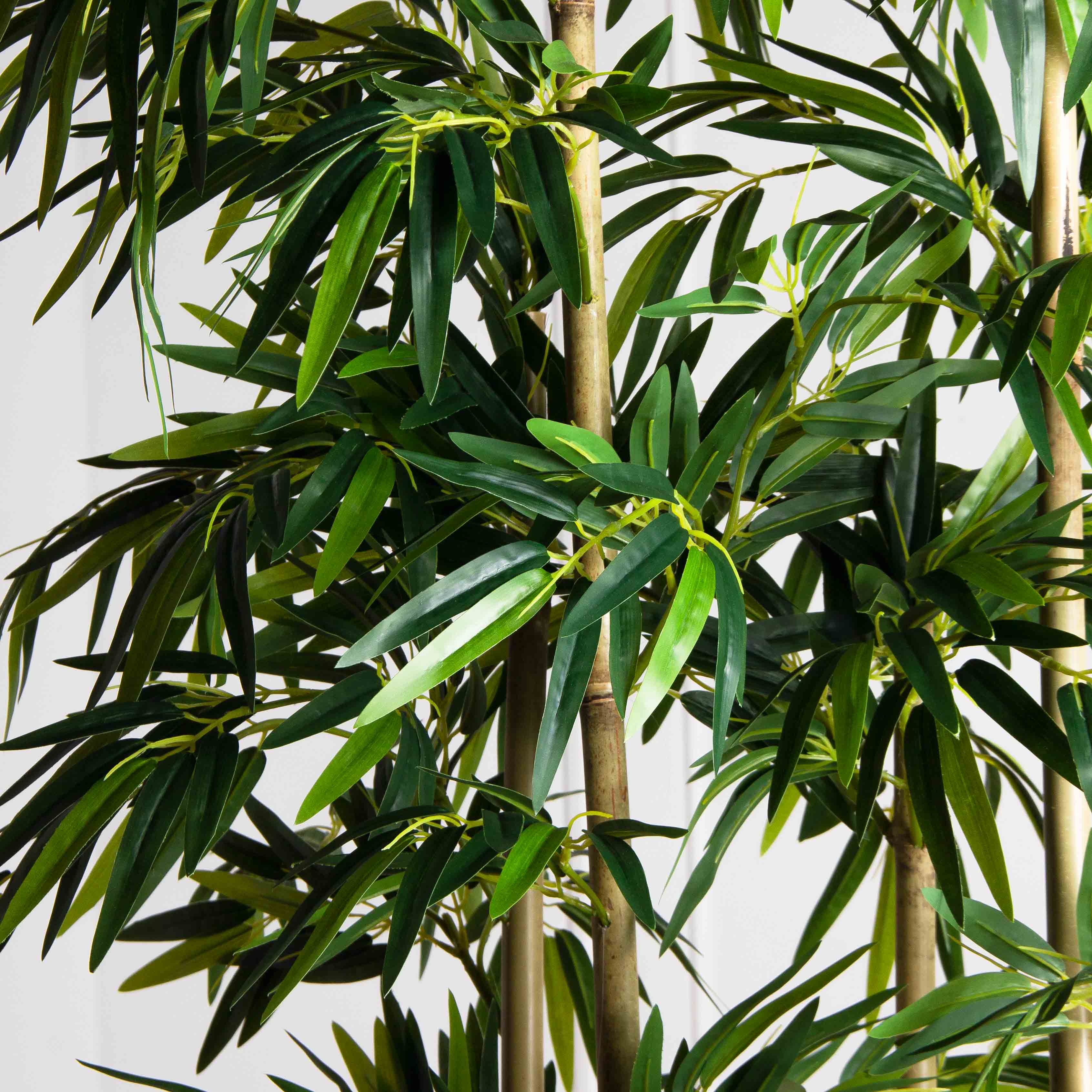 Ш220/75-3(з)(Пр)(F) Ширма искусственная Бамбук h220см в кокосовом боксе 40х15х15см_5