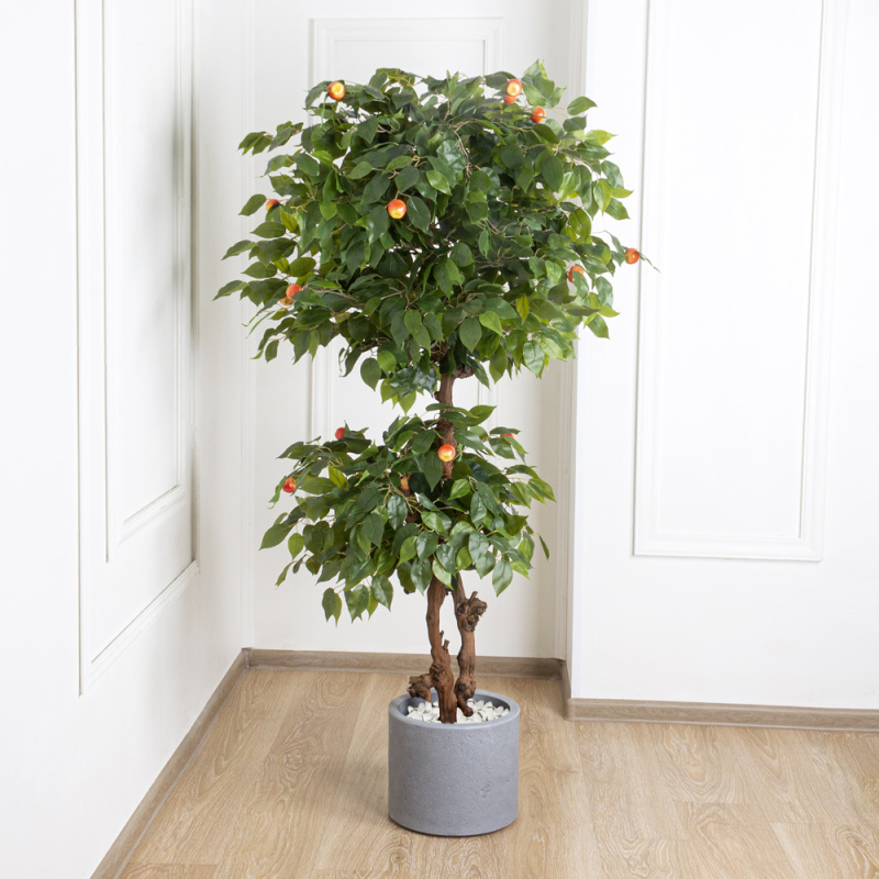 БП150/2К/42-2(з) Бонсай искусственный Яблоня мини h150см