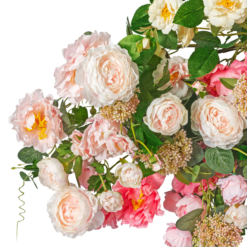 Л83 Лиана искусственная цветочная с эвкалиптом_1