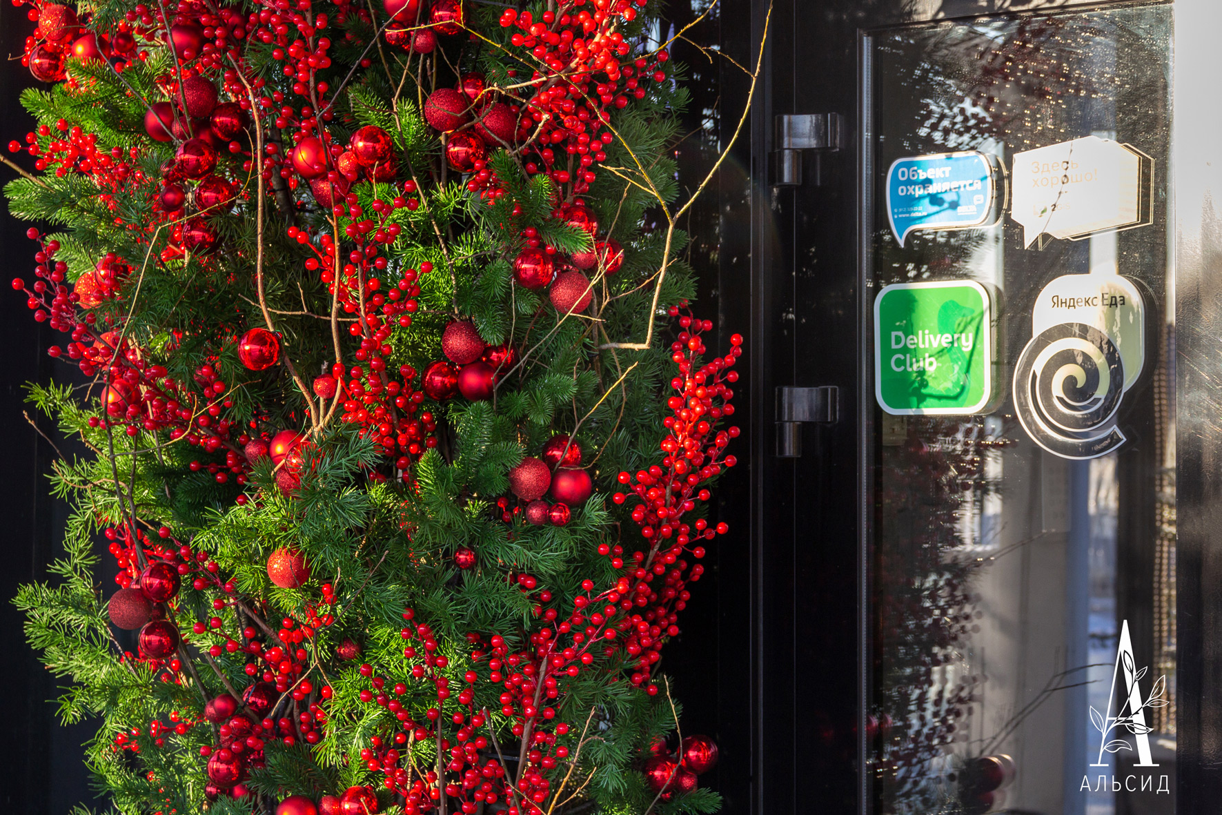 ДЛ150(з)(F) Декор входной группы хвойный L290см(ширина 300см)_7