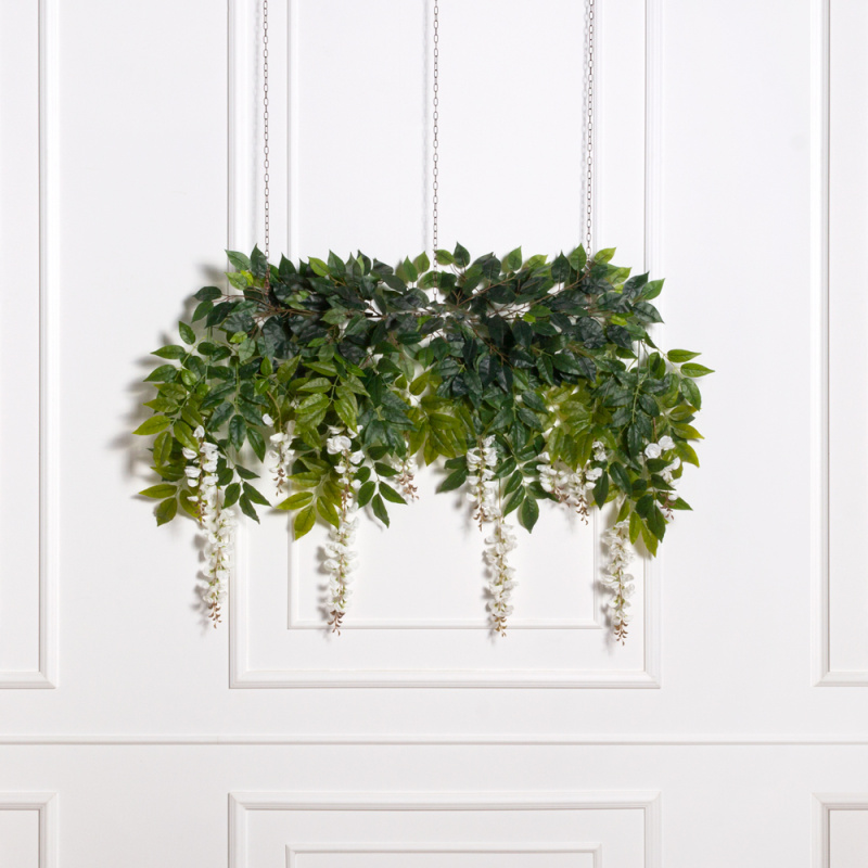 Л49-1 Лиана Глициния(Вистерия) искусственная L100см свес 75см