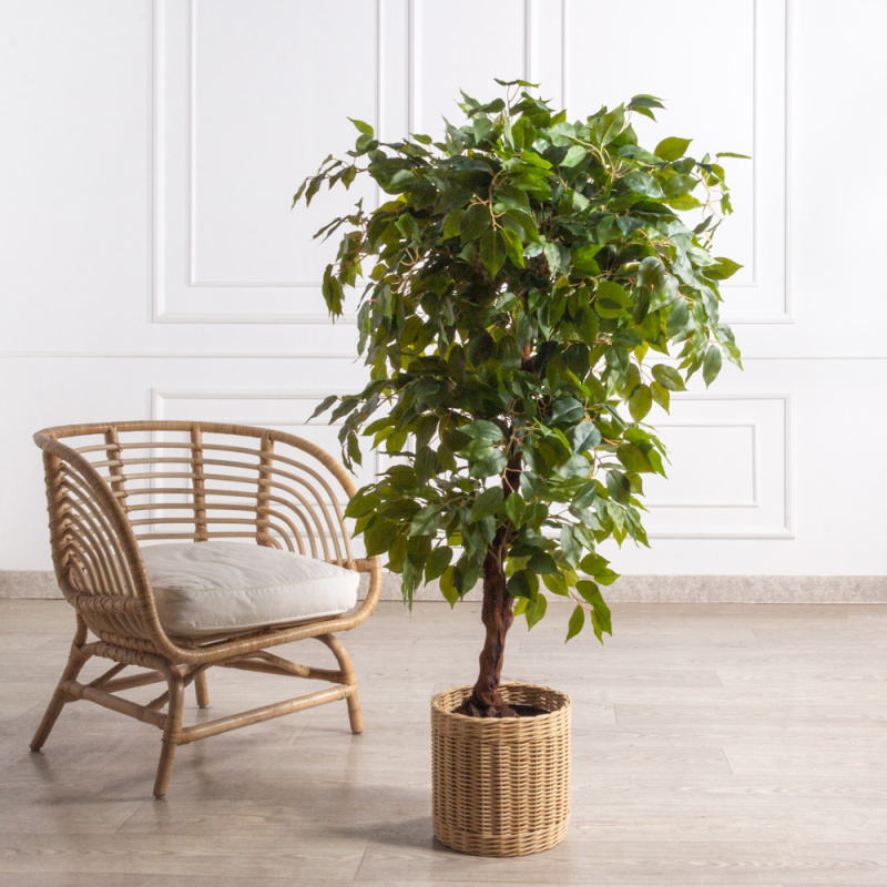 130/Я3/ОС/34(з)(F) Фикус искусственный h130см