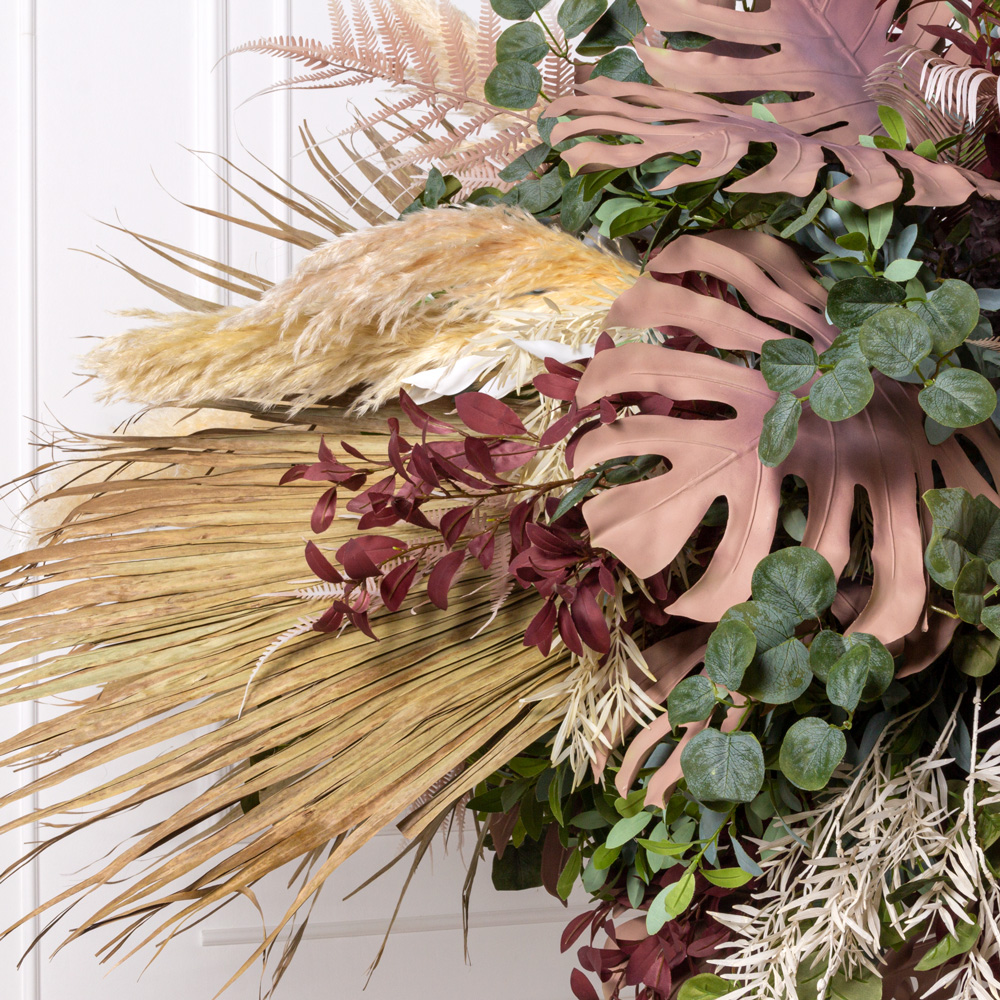 КЗ/47-1(з) Композиция искусственная с сухоцветами 250х130см_4