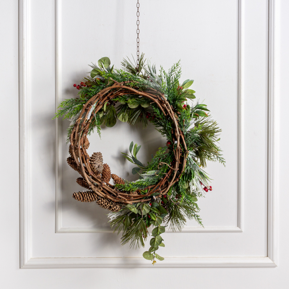 В14(Пр)(F) Венок искусственный НГ d65см_5