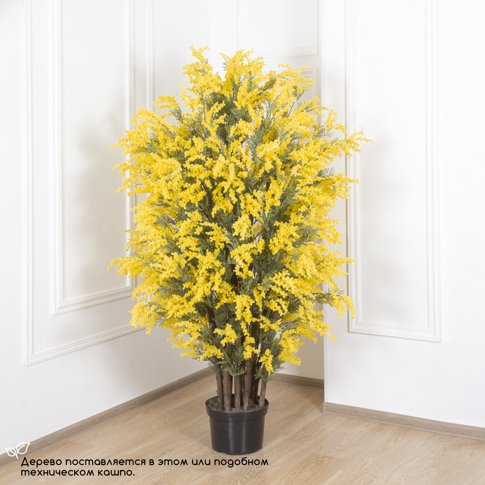 200/ШК/43 Куст Мимозы искусственный, h200см, d120см_1