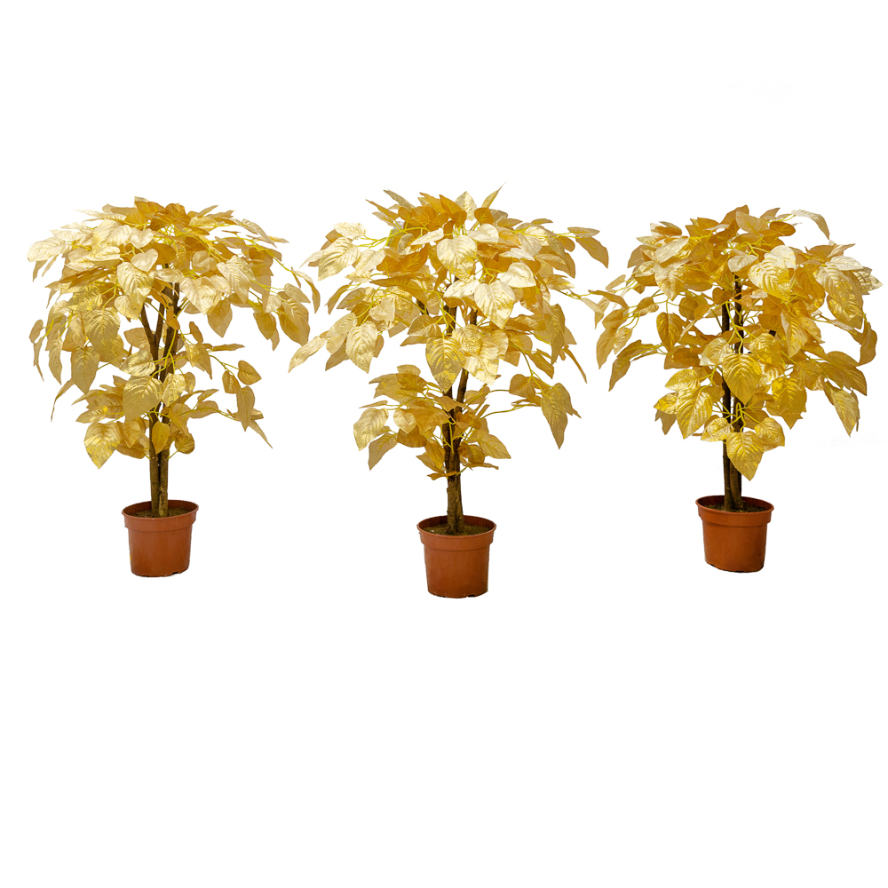 90/РН/83М Дерево золотое h90см_4