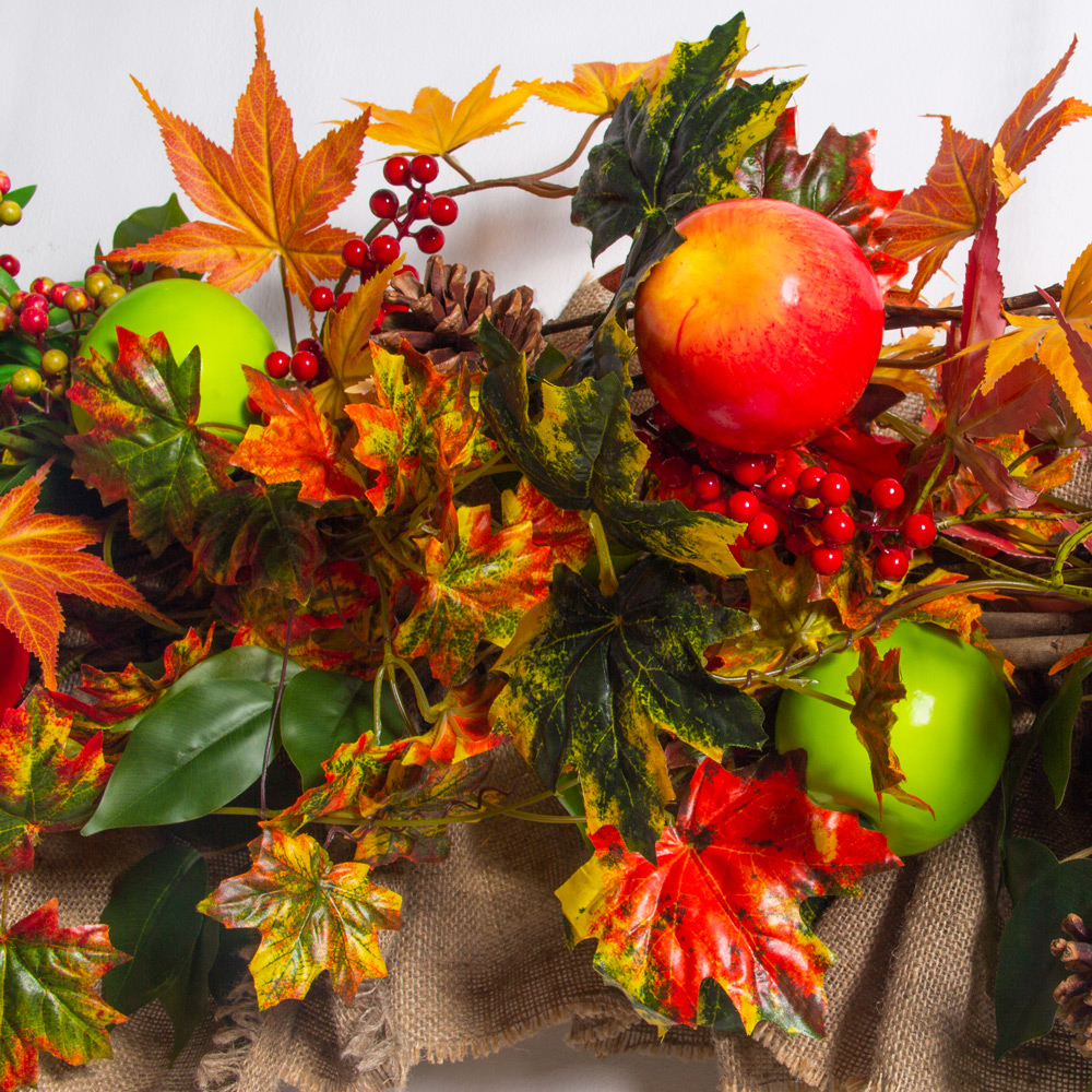 Л142(Пр)Promo Лиана искусственная осенняя с кленом L100см_4