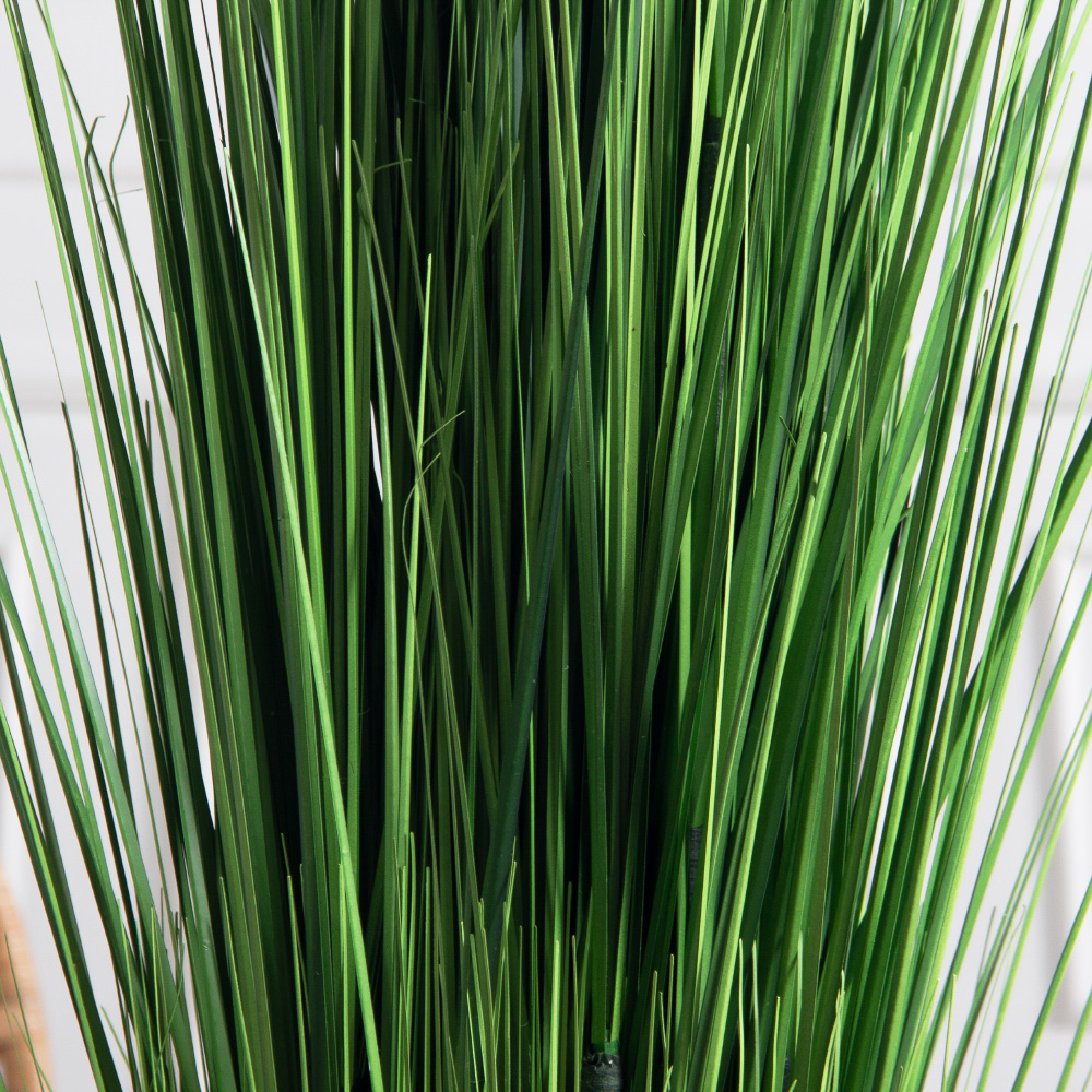 С013-2(з)(F) Сноп из искусственной осоки h120см в кашпо_4