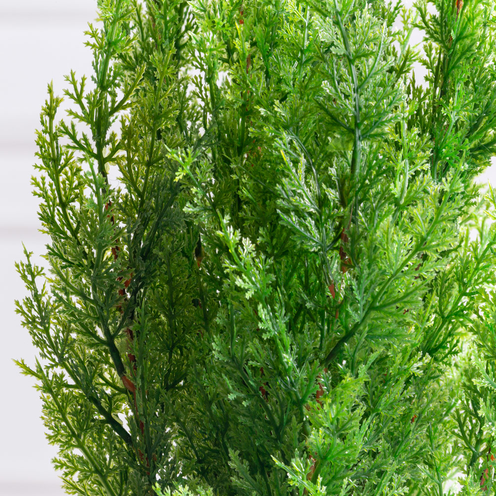 ЦС050/201(F) Туя искусственная Элеганс h50см в кашпо d11см_1