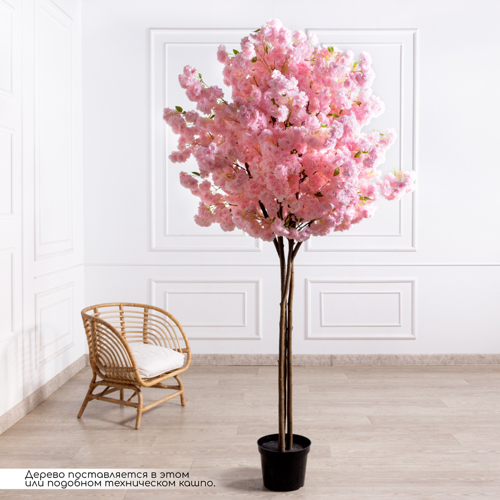 250/РН/616(з)(УУ)(Пр)(F) Сакура Элит искусственная пристенная h250см d120х60см_2