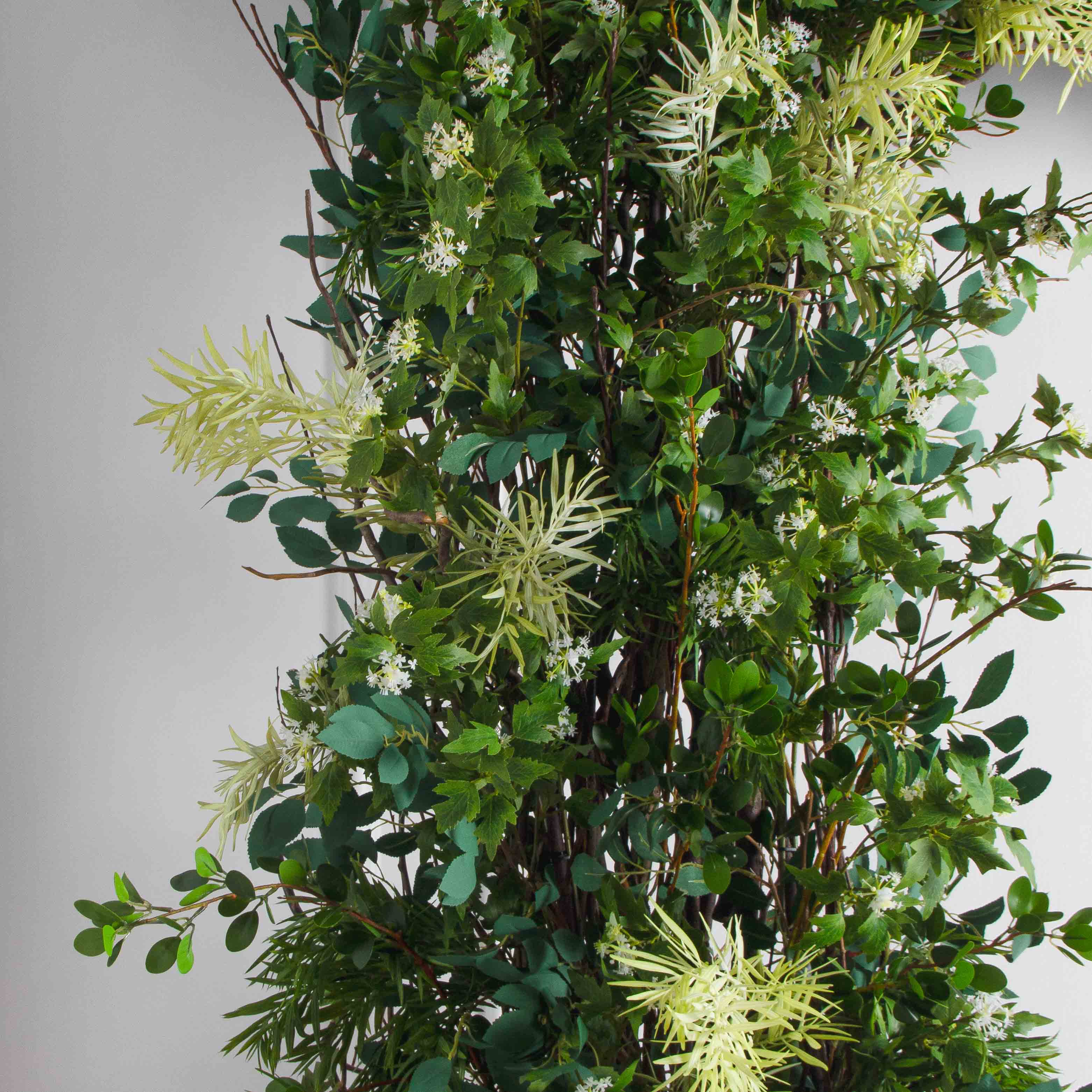 ДЛ164-1(з)(F) Декор входной группы цветочная h276см_6