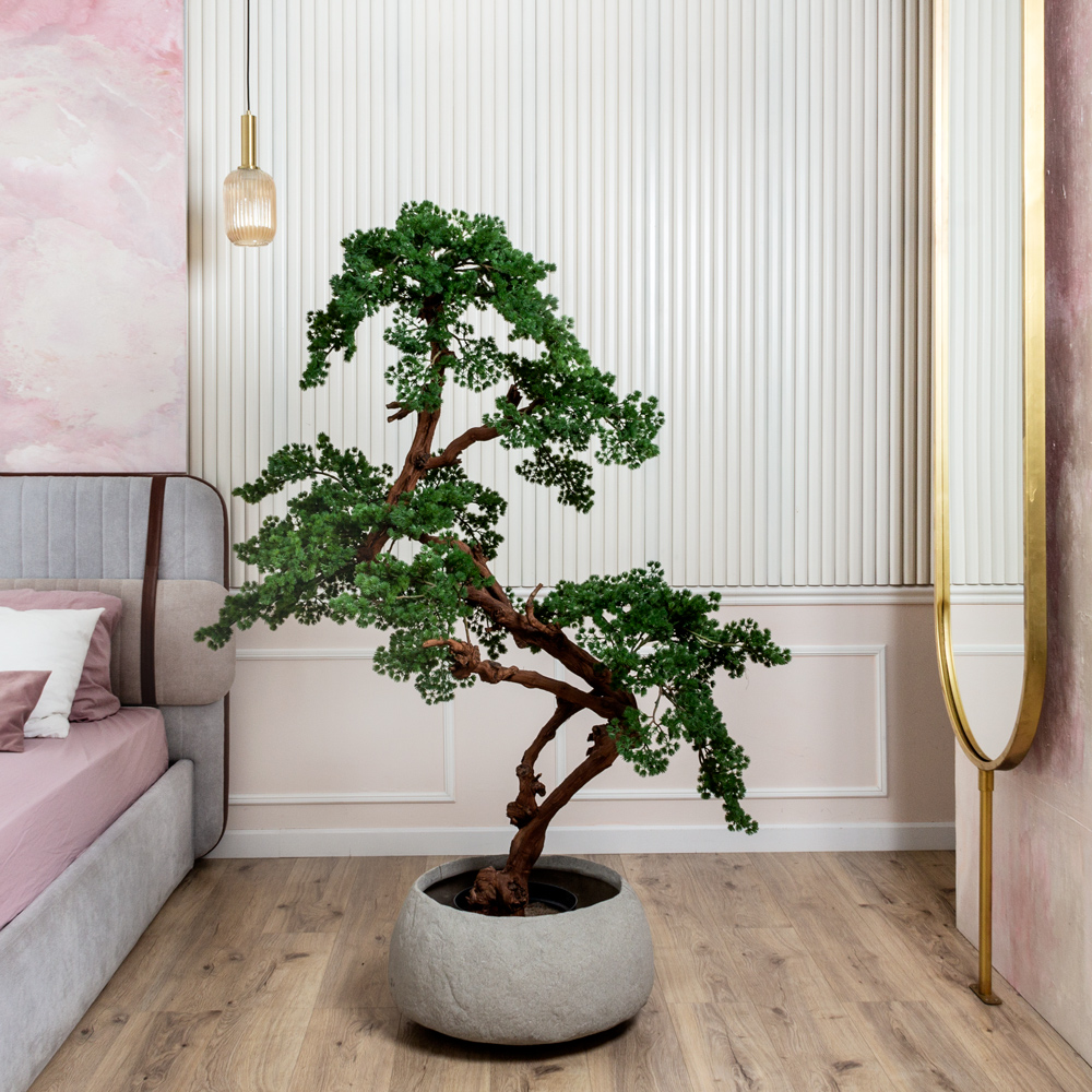 БС165/ОСИ/427(Пр)(F) Бонсай искусственный Сосна h165см_7