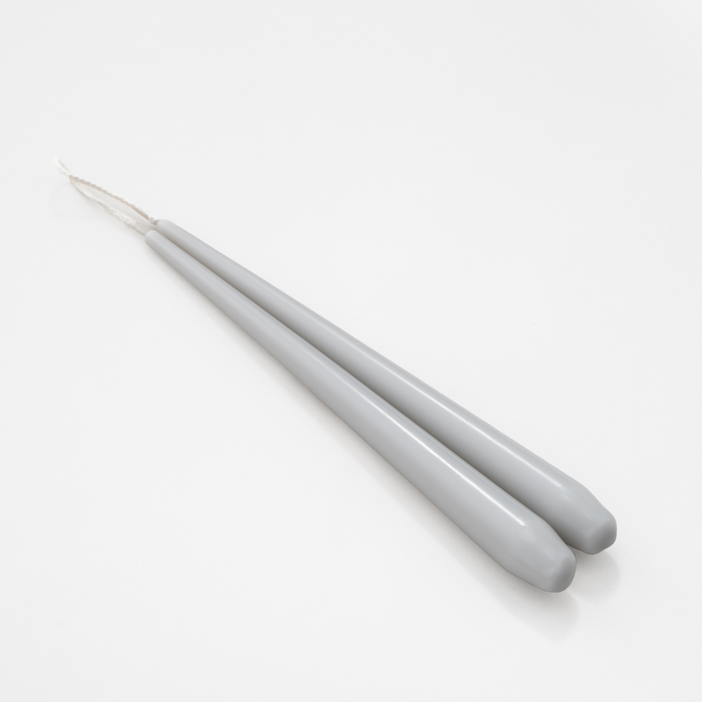 СК25-2(Fix)(F) Свеча коническая 25см Оттенок №2 (светло-серый) 2шт/уп_1