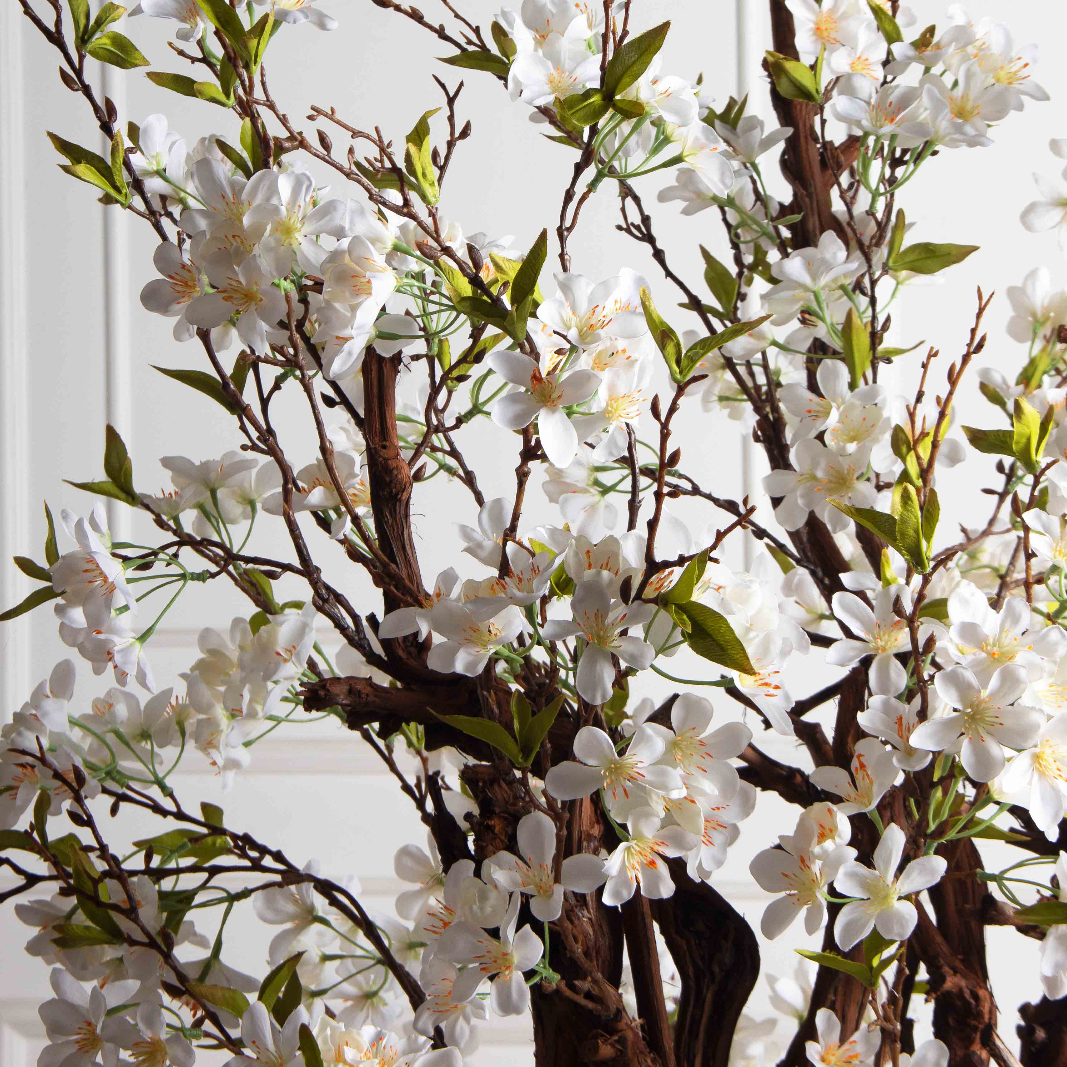 150/ОС/491(з)(УУ)(Пр)(F) Яблоня цветущая искусственная h150см, белая_4