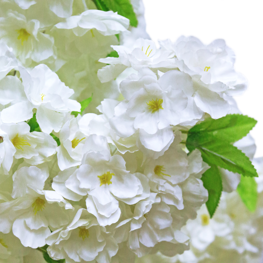 180/РПК/46М-2/2 Сакура Элит искусственая, h180см, белая_2