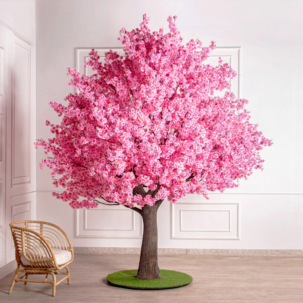 300разб/225-1(з)(F) Сакура искусственная разборная h300см, розовая_2