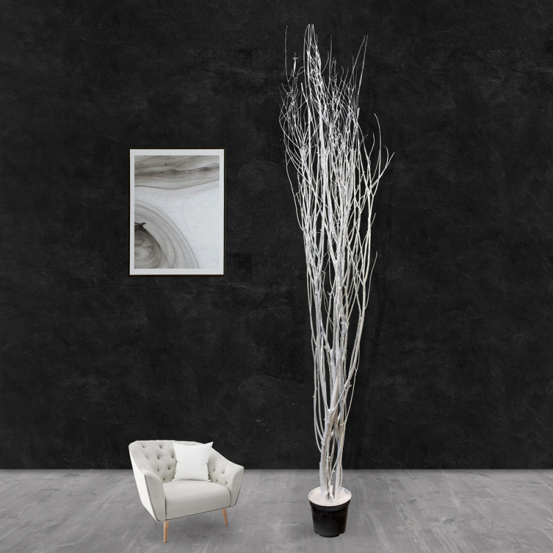 325/РН(з) Дерево искусственное зимнее h325см, d100см, белое