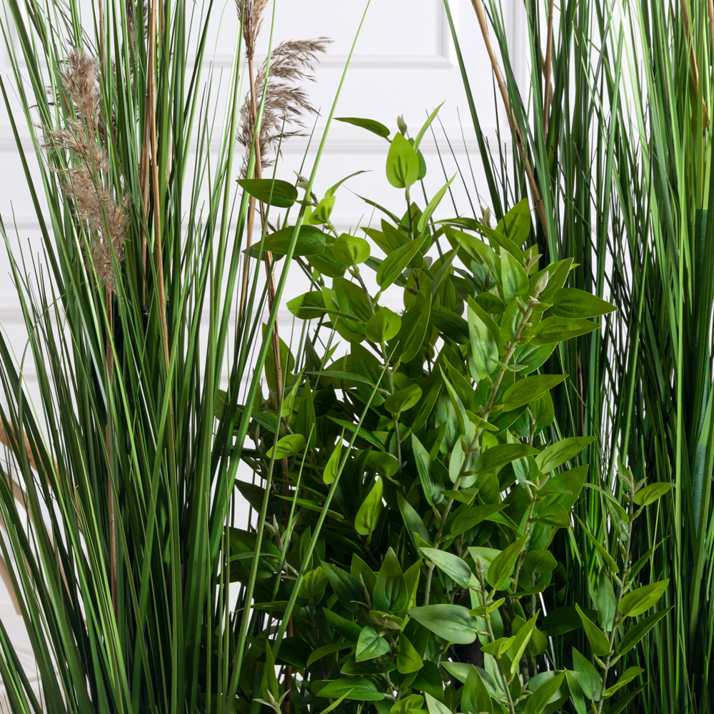 ВМ100(Пр)(F) Вставка зеленый Микс с травой на основании 95х35х10см_2