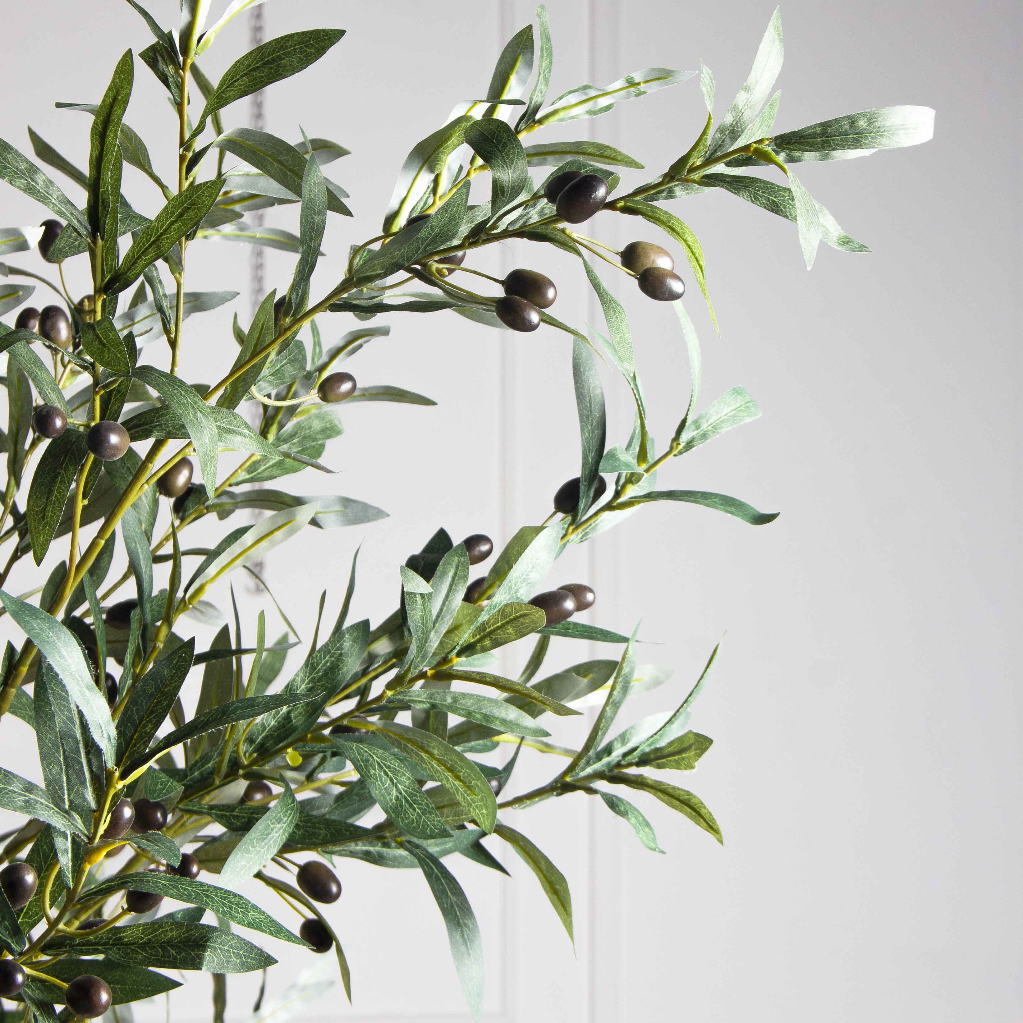 270/ДА/465(Пр)(Promo)(F) Оливковое дерево искусственное с плодами h270см d135х145см_5